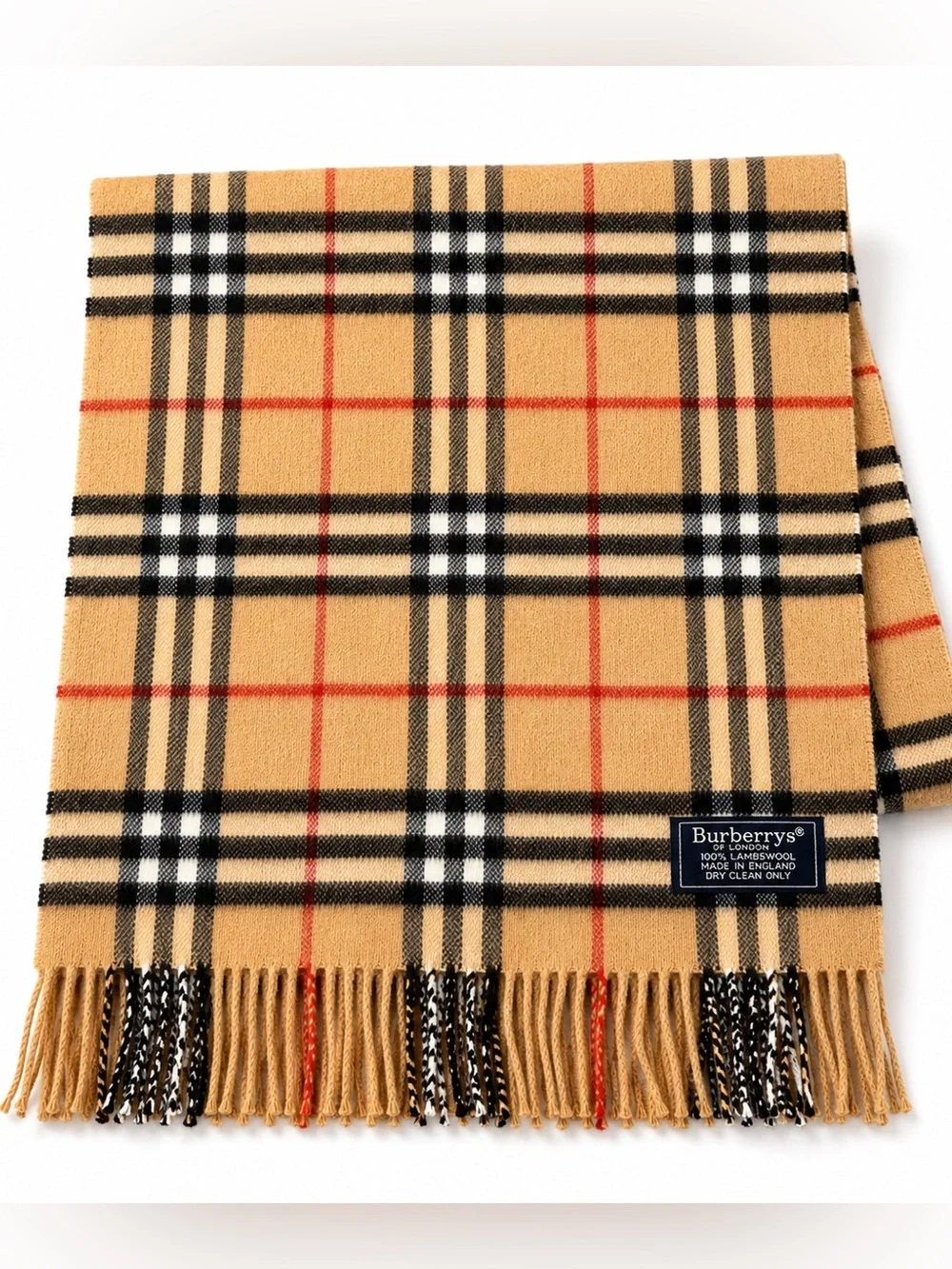 BURBERRYs Nova Check Scarf - VINTAGE - Picture 2 of 8